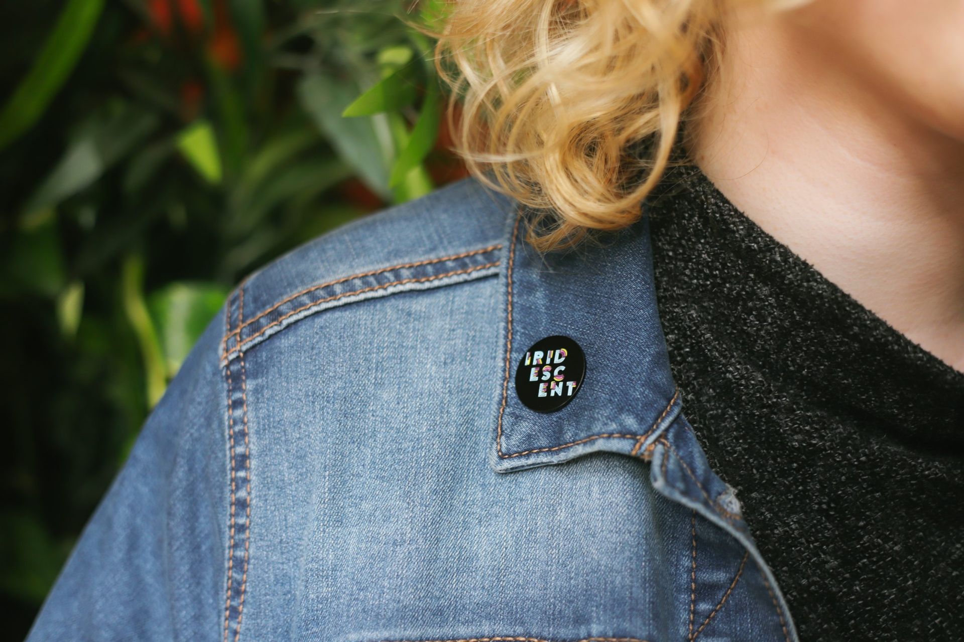 Iridescent Logo Pin: Iridescent Swag - Image 2
