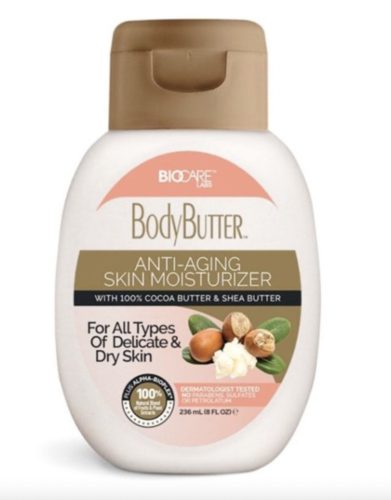 BioCare BodyButter anti-aging skin moisturizer with 100% Cocoa butter and Shea butter