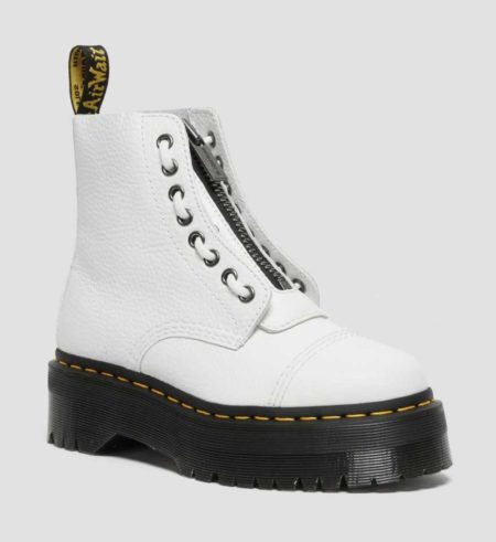 SINCLAIR WOMEN'S LEATHER PLATFORM BOOTS