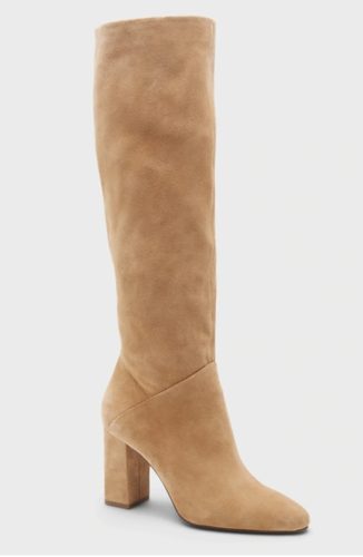 Tall Suede Slouchy Boot